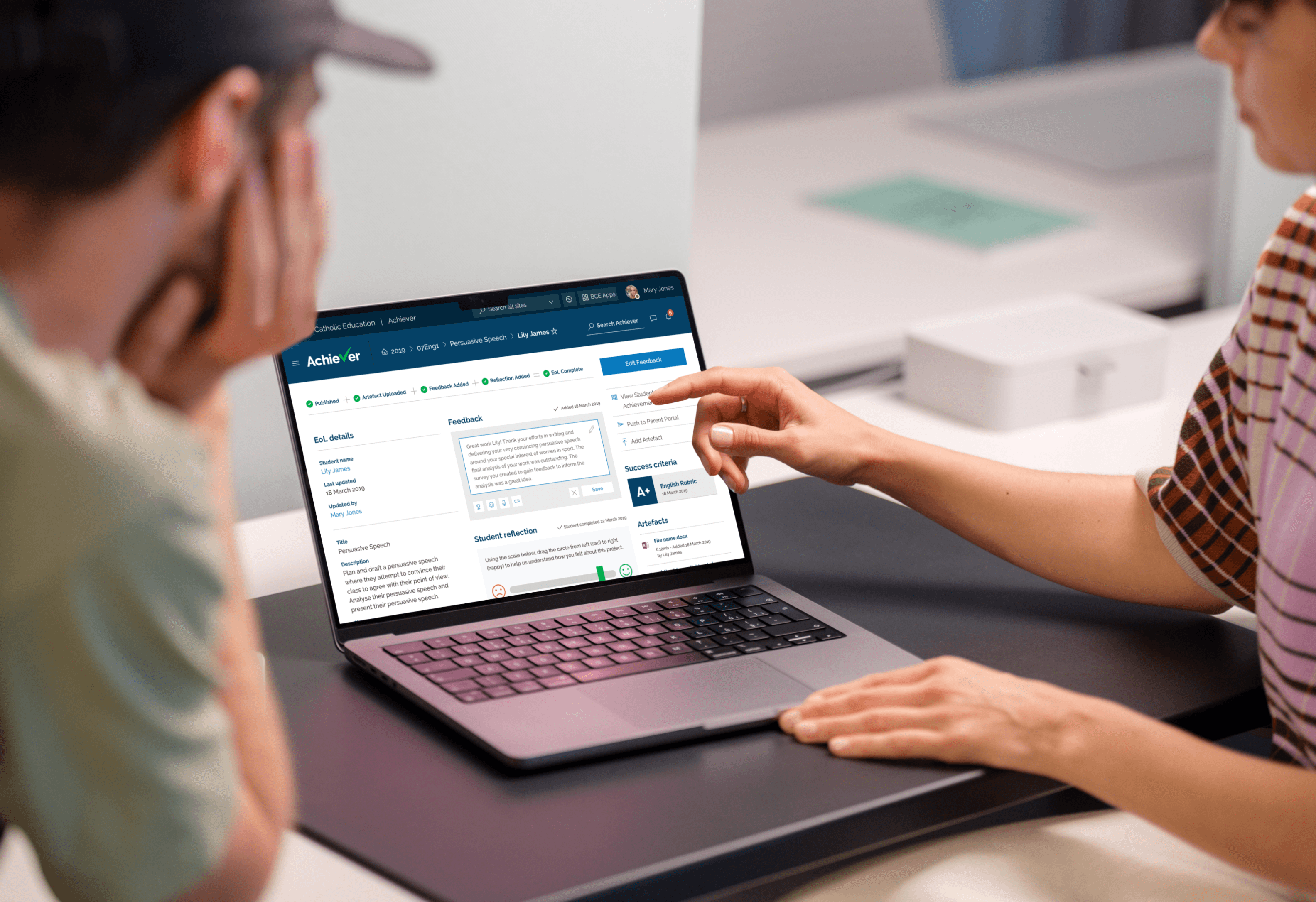 Achiever — screen 2