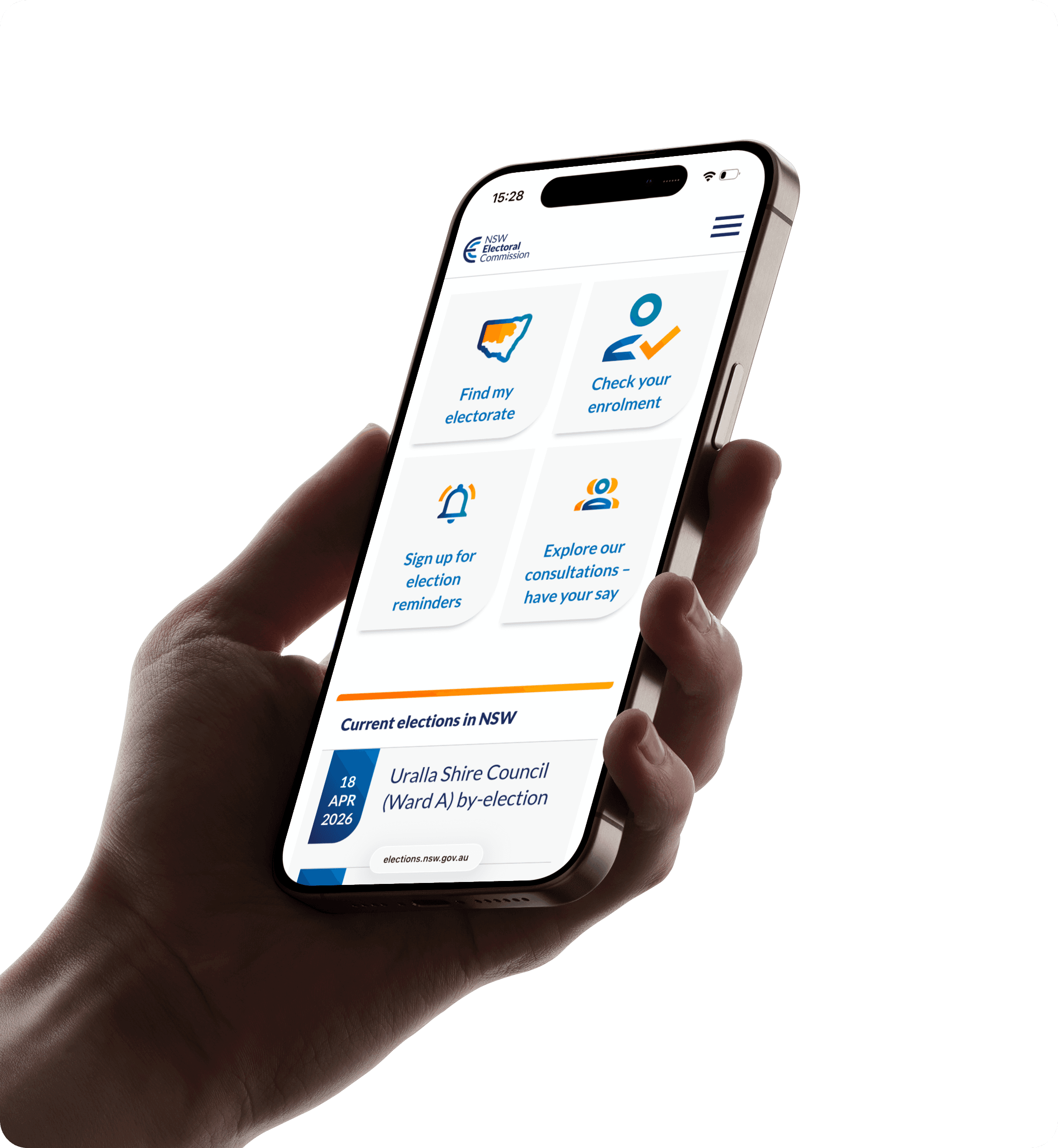 NSWEC — mobile hero